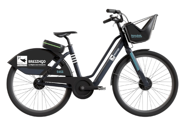 Louez un vélo électrique en libre-service BreizhGo en gare